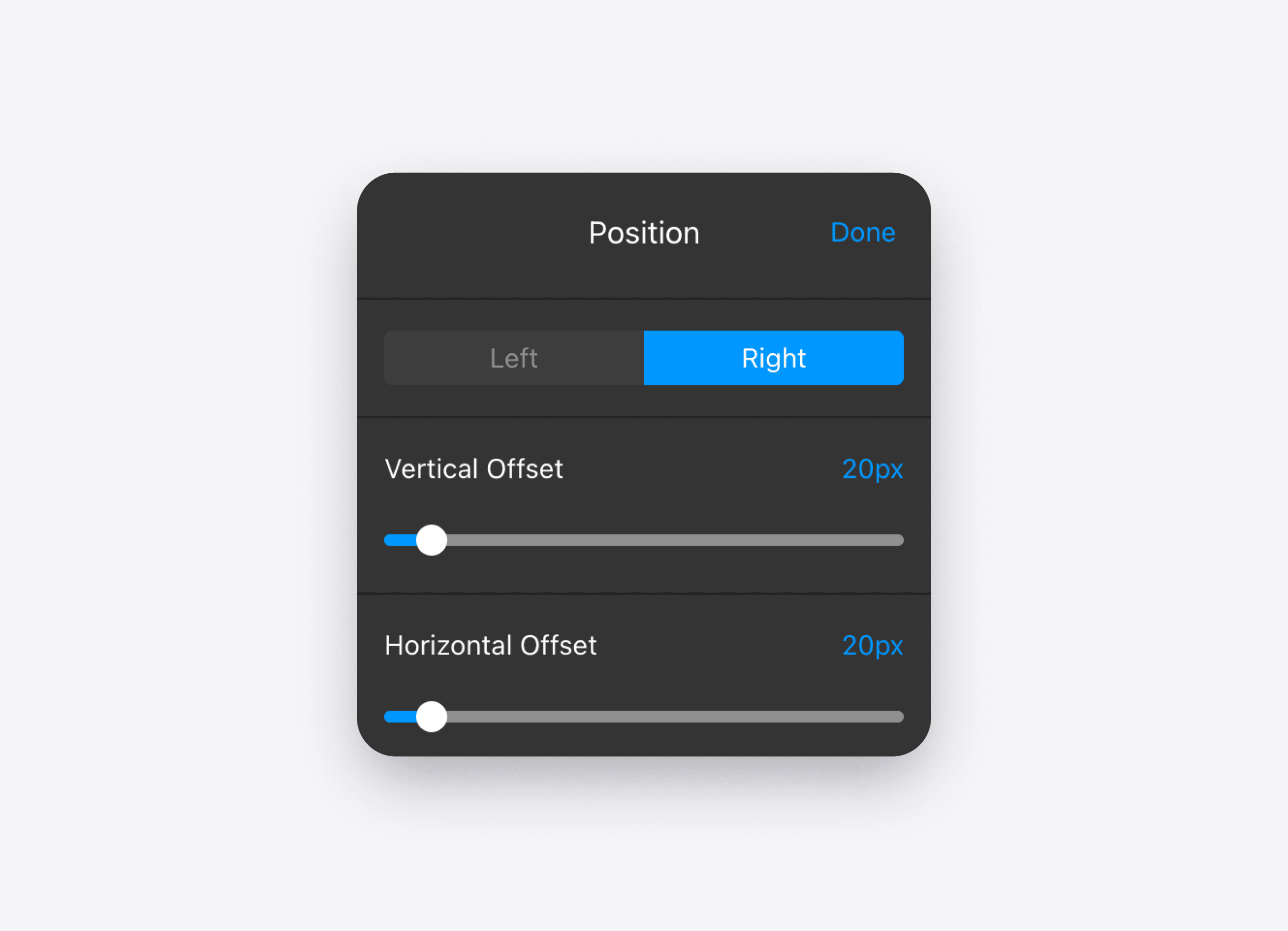 AI Chatbot position and placement controls