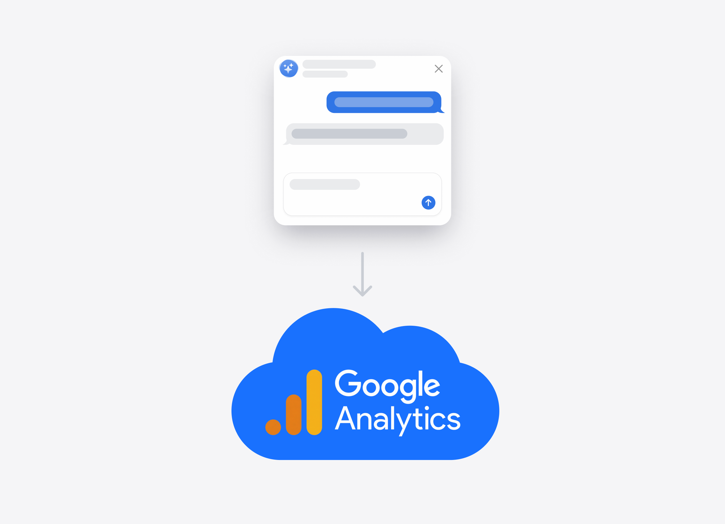 AI Chatbot conversations flowing into Google Analytics