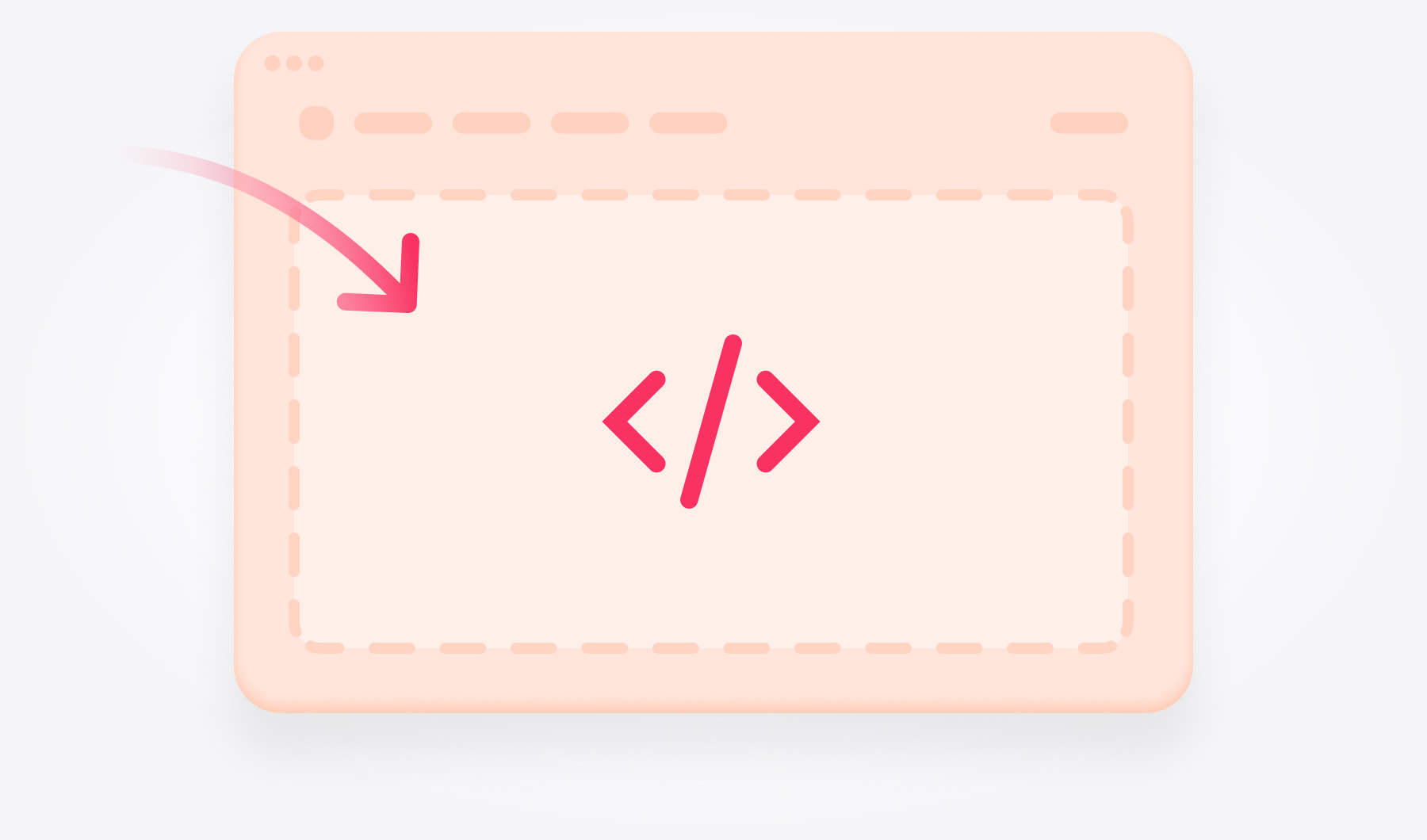 Paste the code into your site